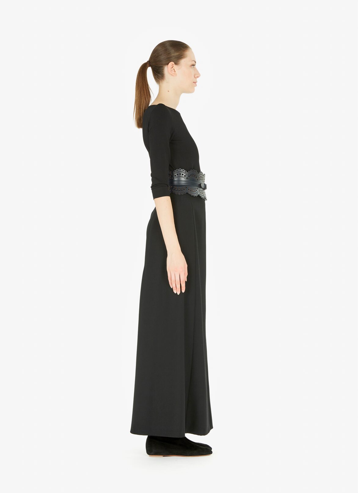 Cintura A Vita Alta  ALAÏA CINTURA A VITA ALTA  BLU NOTTE